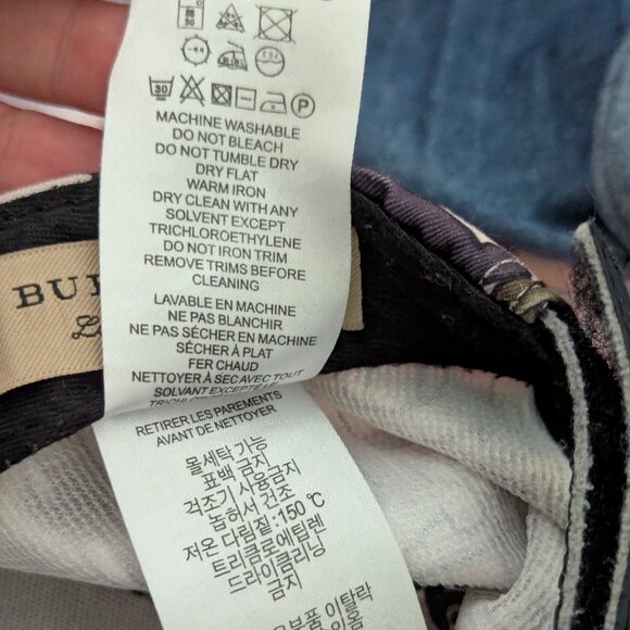 Burberry monogram cap - Picture 6 of 9